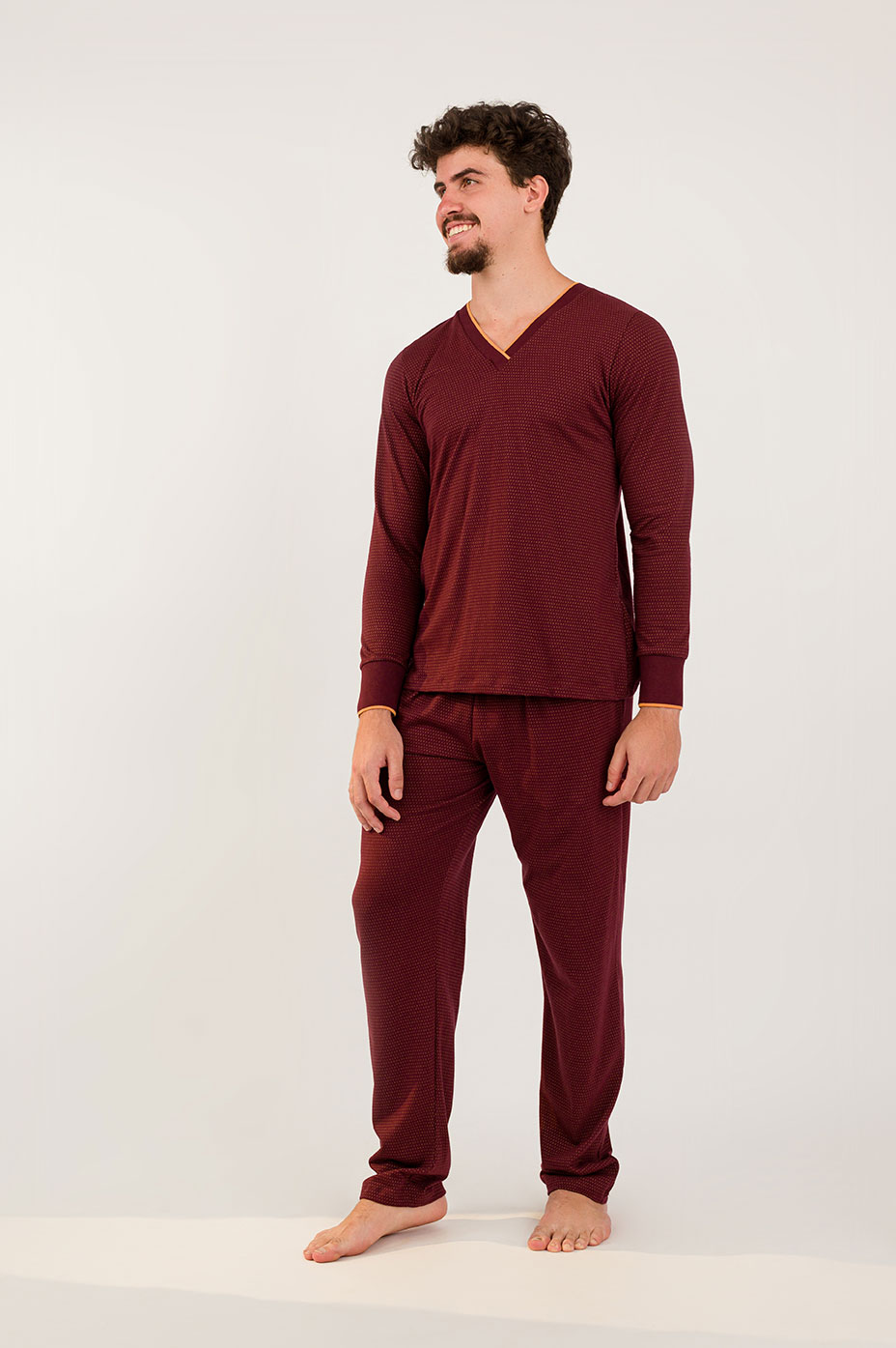 pijama masculino cetim