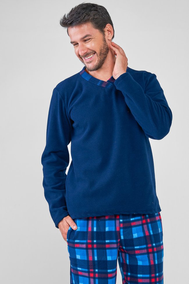 pijama masculino plus size