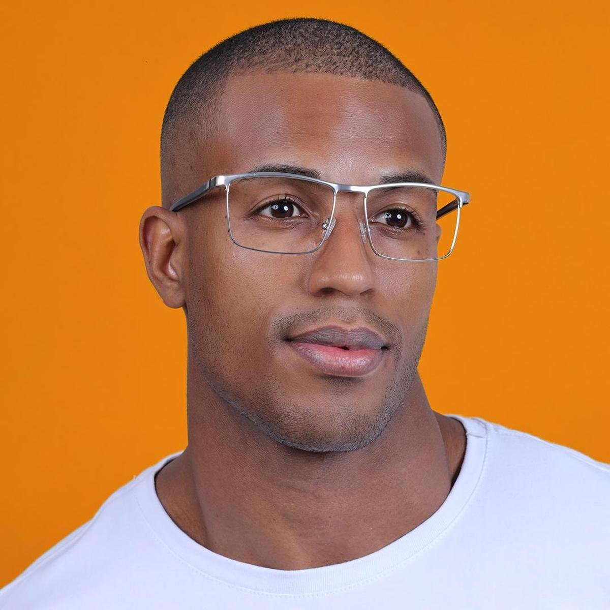 armação óculos masculino acetato metal