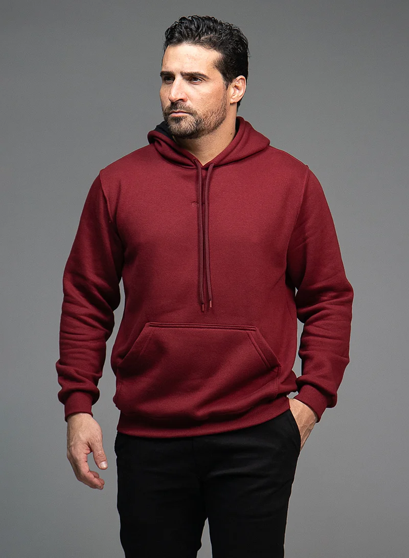 moletom masculino estampado bordô