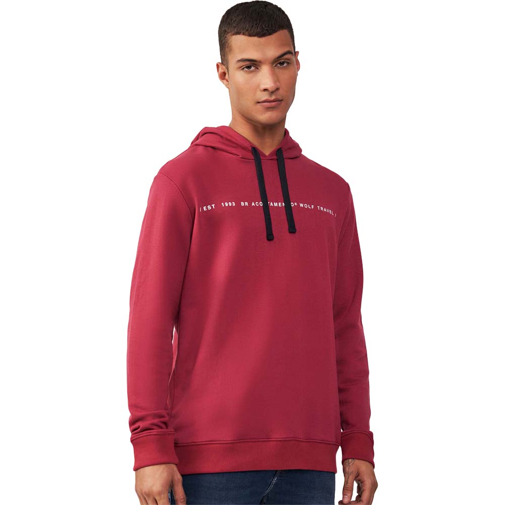 suéter bordô masculino