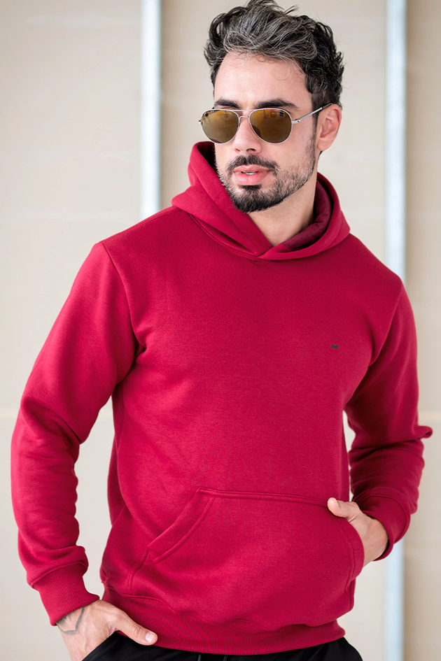 moletom masculino cor vinho