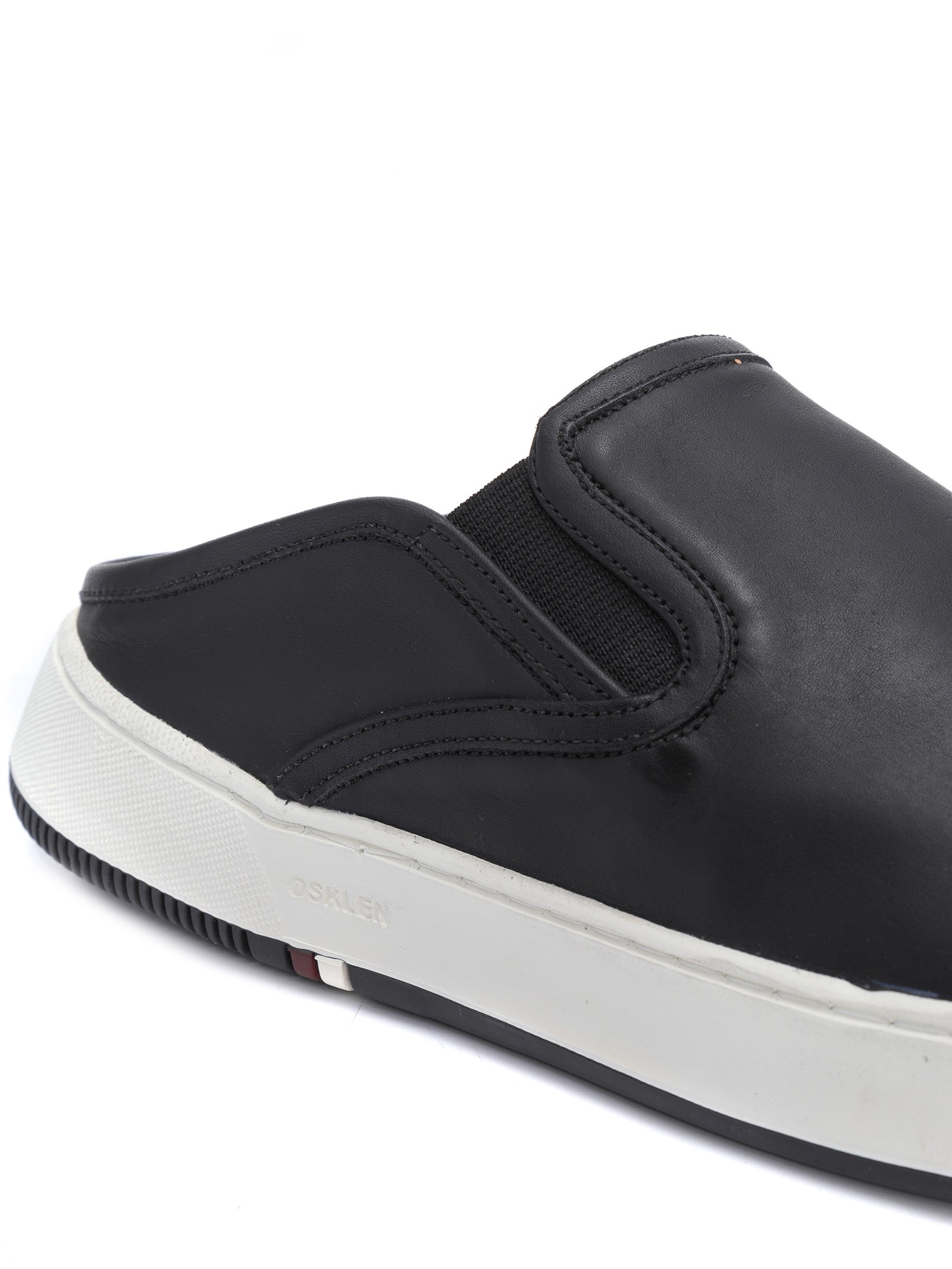 mule Osklen couro masculino
