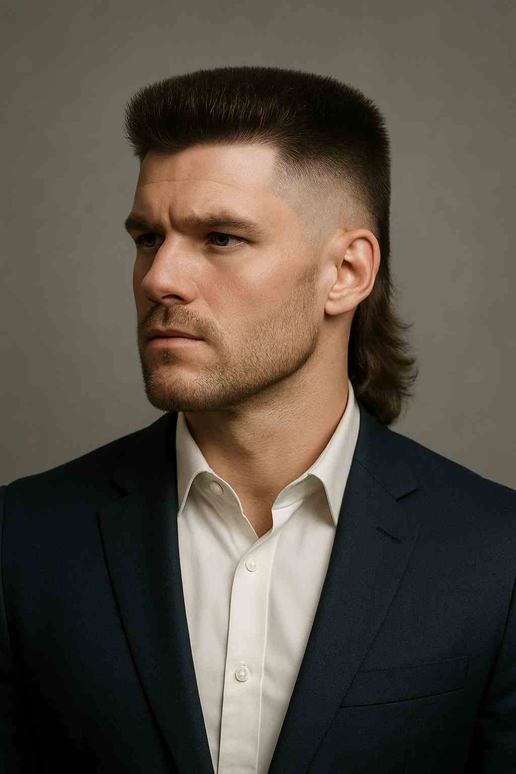 mullet com degradê