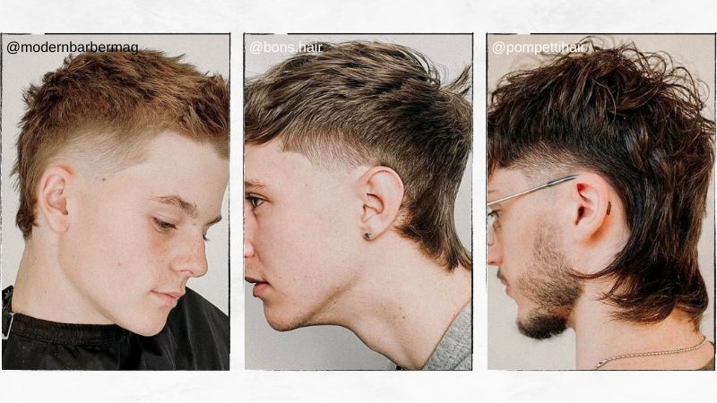 mullet com degradê