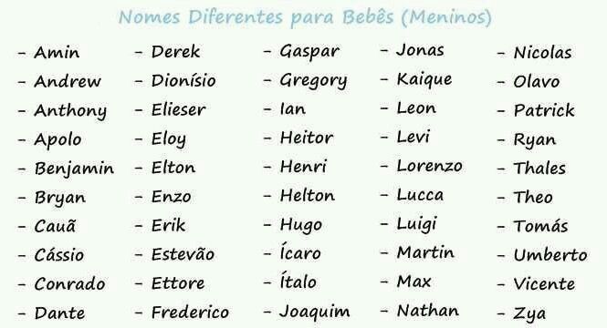 nomes bíblicos curtos