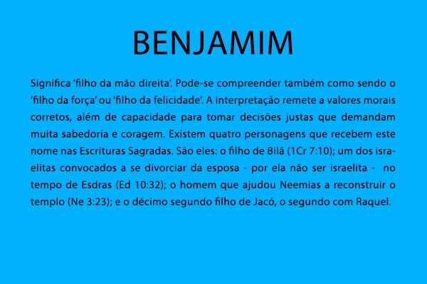 nomes bíblicos com significado espiritual