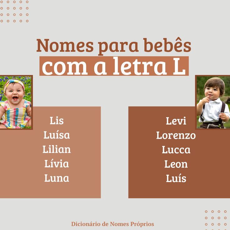nomes com L bíblicos masculino