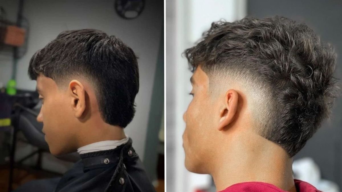 pompadour masculino