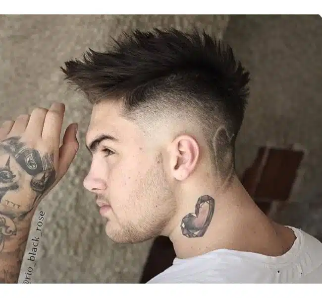 corte mullet masculino