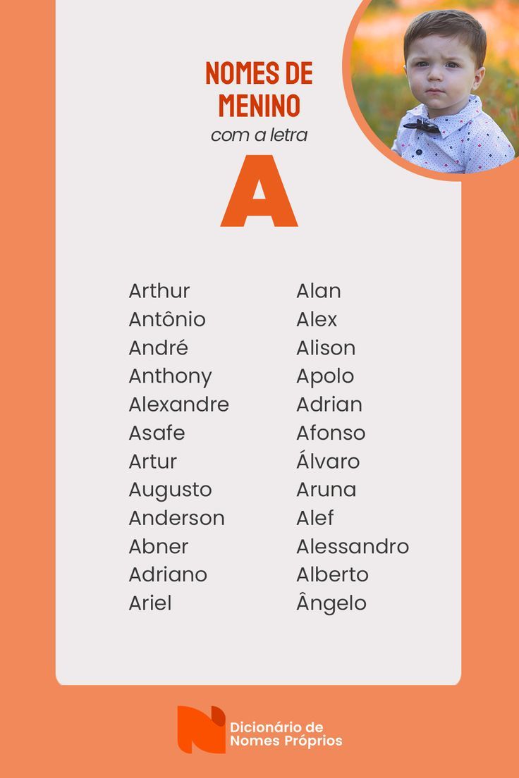 nomes masculinos raros com a