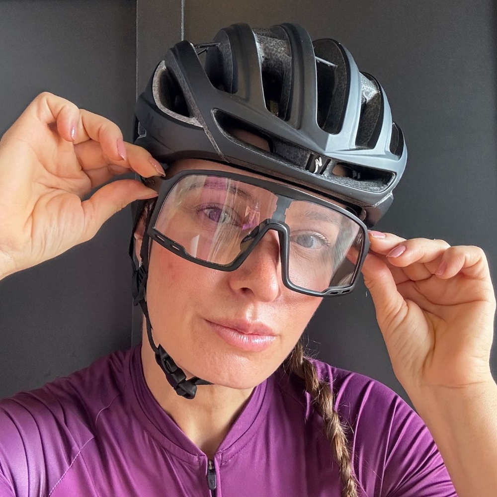 óculos de ciclismo com lentes fotocromáticas