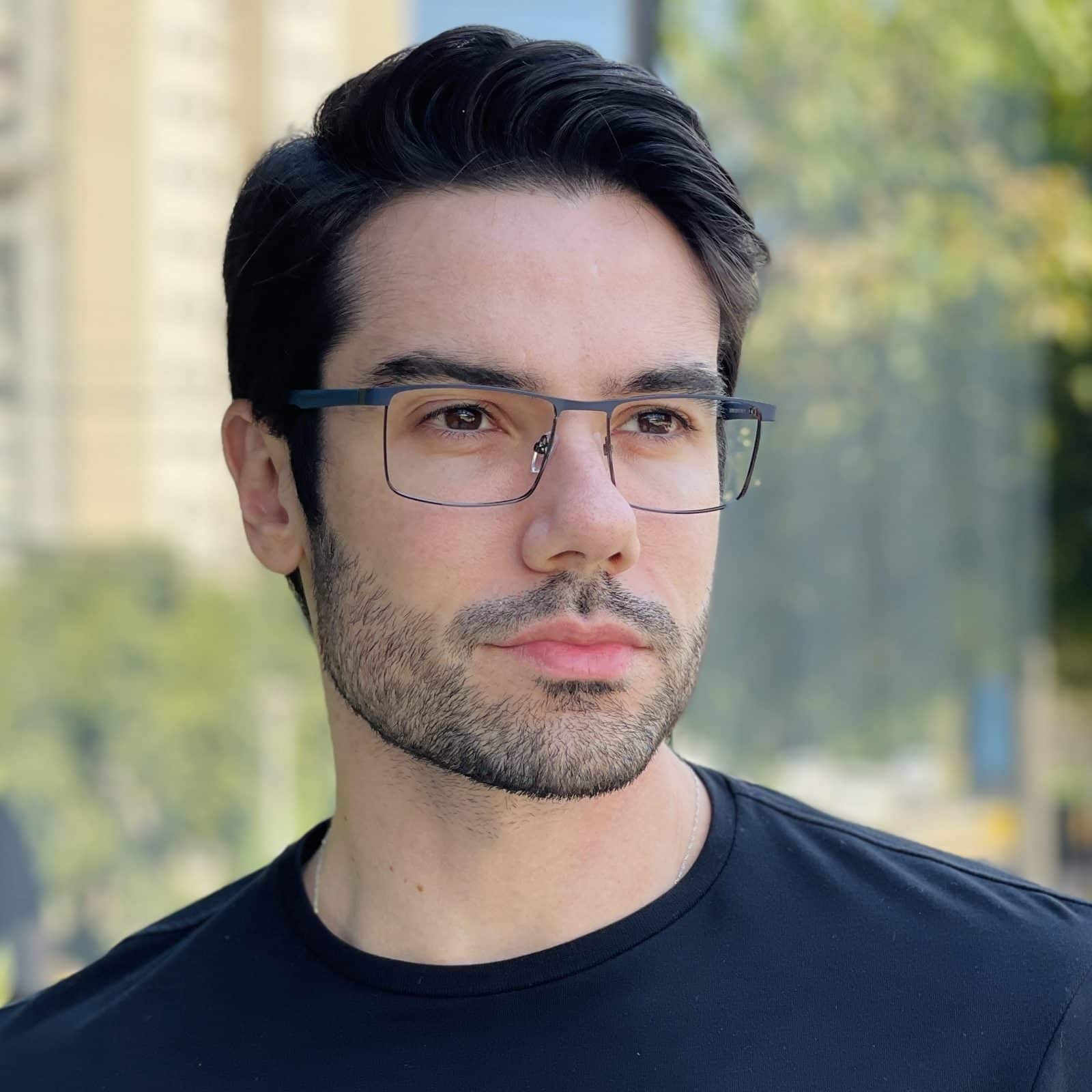 óculos de grau browline masculino