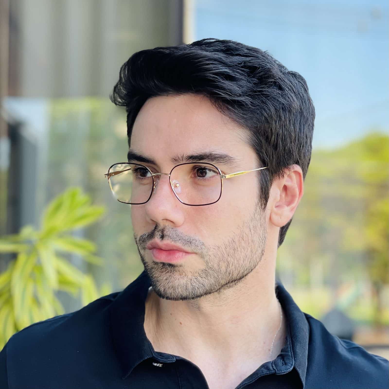 melhores óculos de grau oval para homens