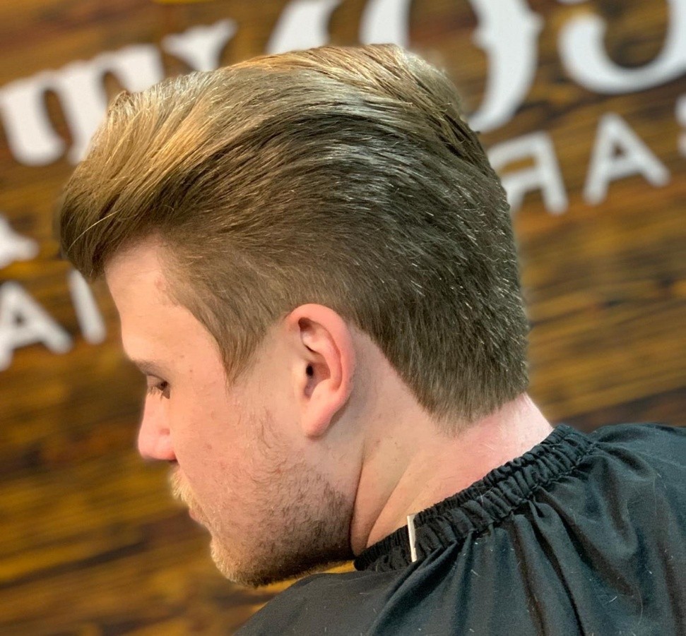 corte de cabelo atemporal homem