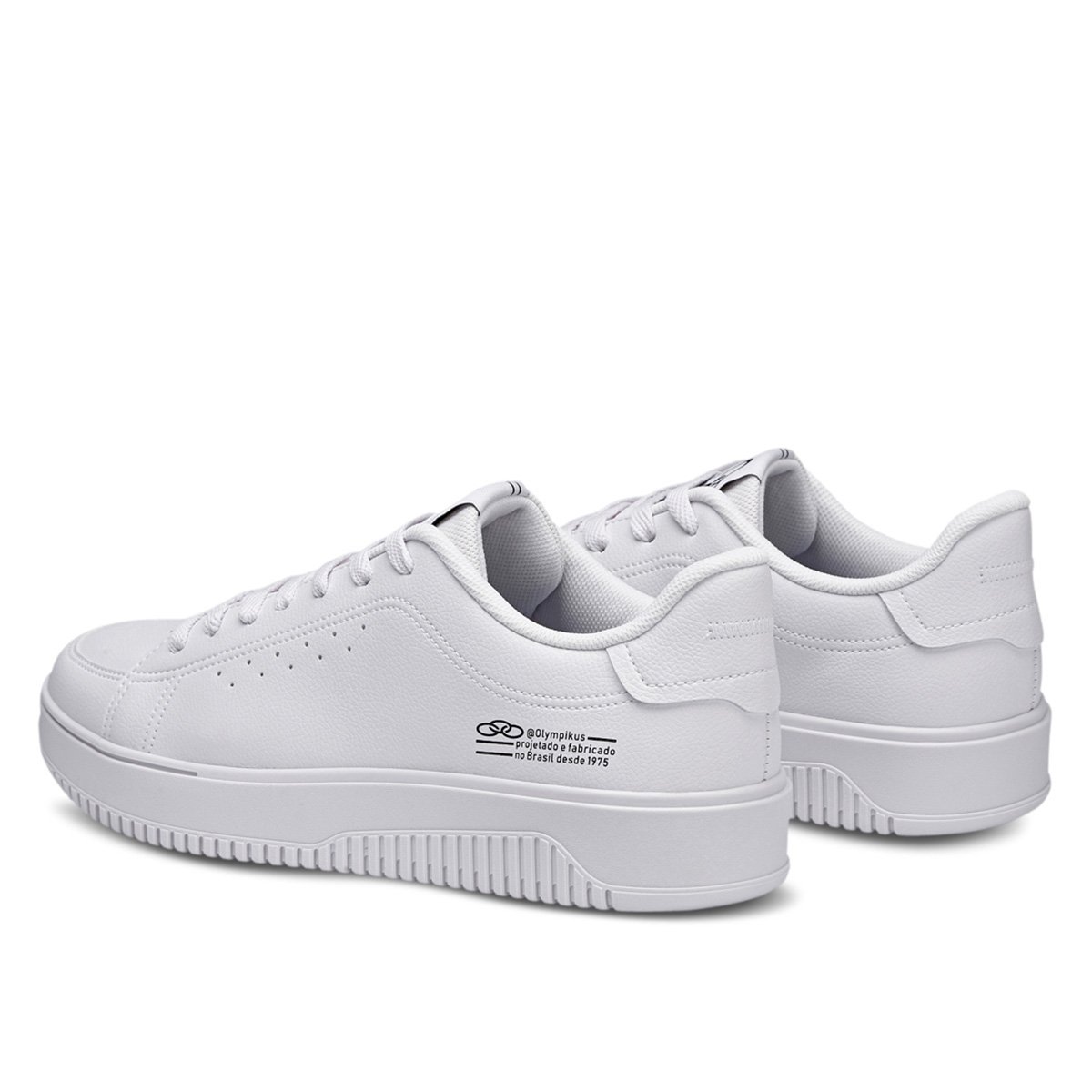 tênis Olympikus branco casual masculino