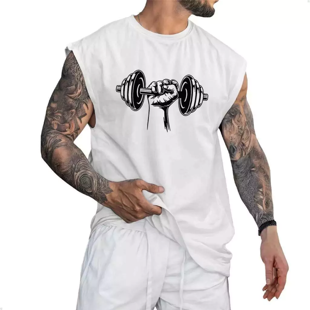 camiseta masculina oversized academia