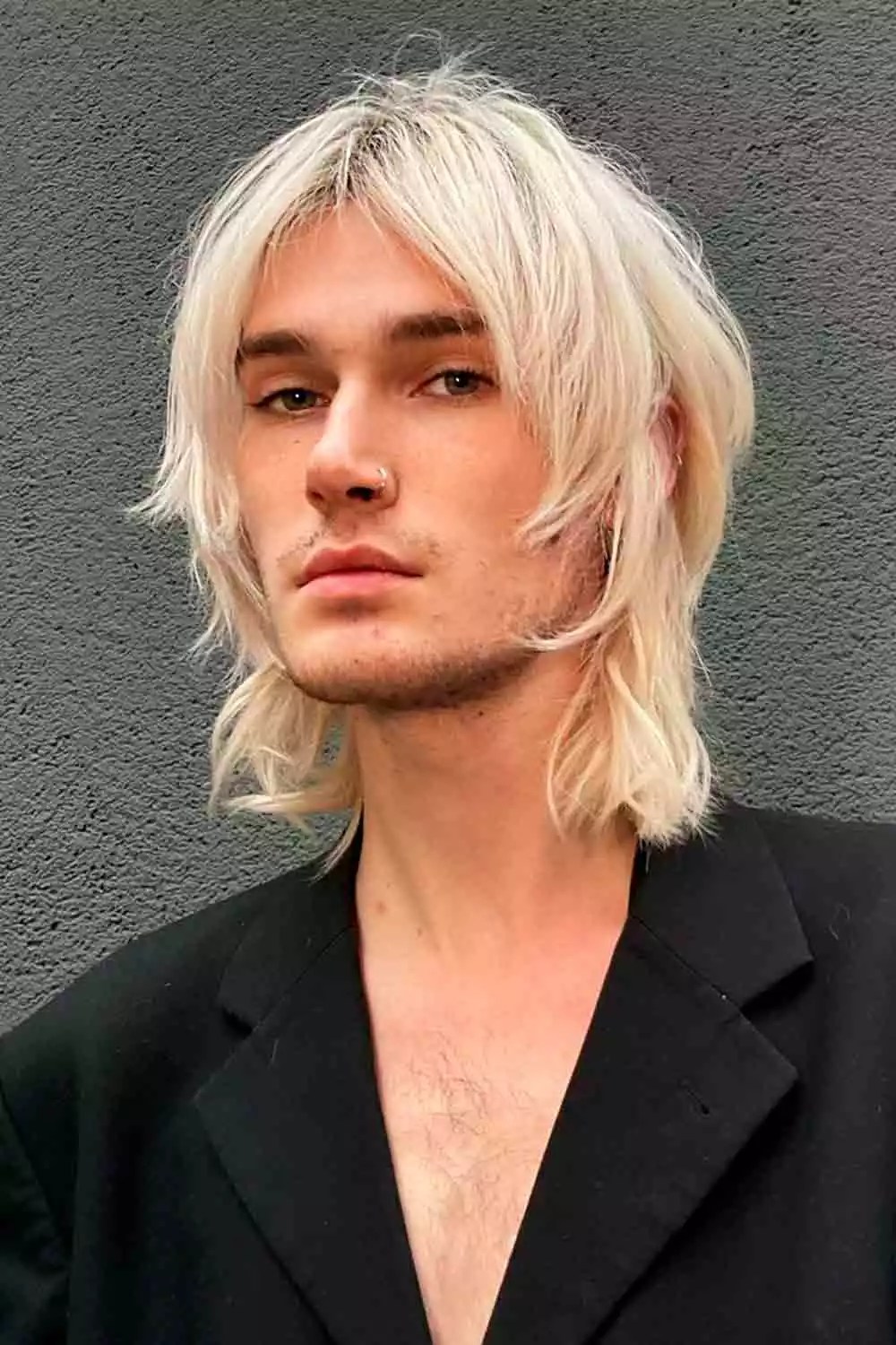 cabelo masculino comprido estilos