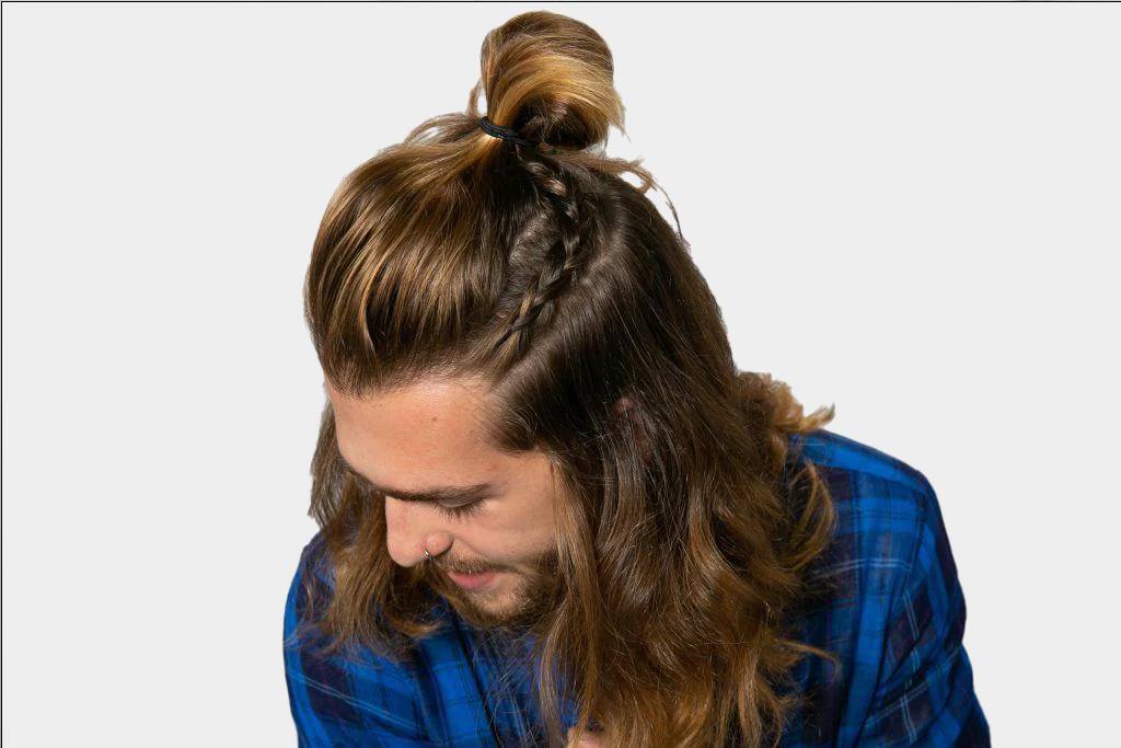 man bun estilos