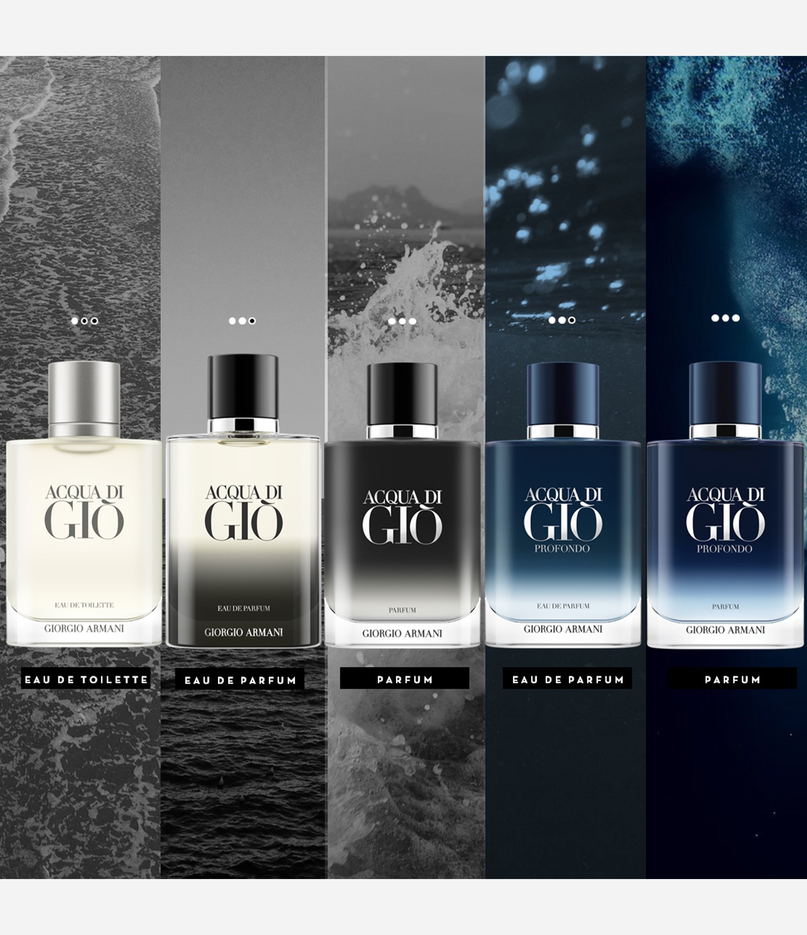 Acqua Di Giò Parfum vs Eau de Parfum