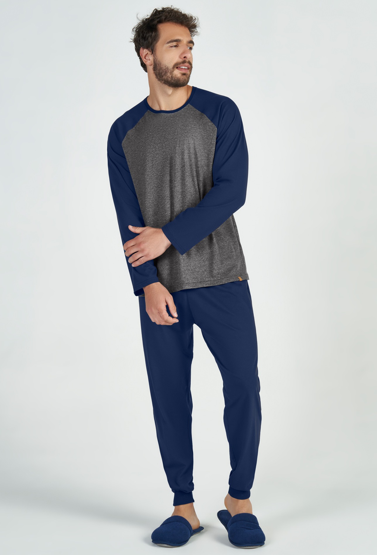 pijama masculino longo