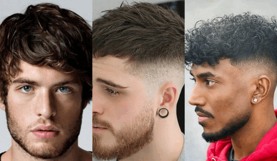 tendências cabelo masculino pinterest