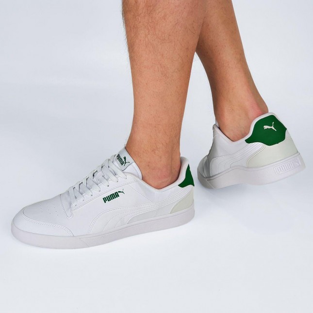 Tênis Puma Shuffle BDP branco e verde