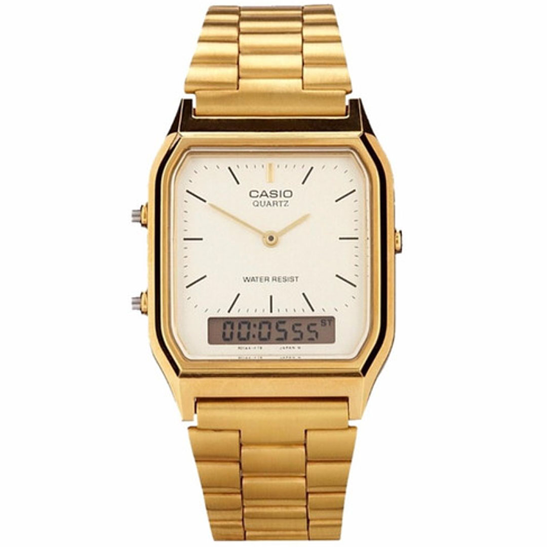 comprar relógio Casio dourado