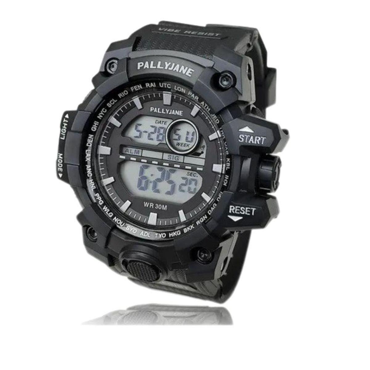 relógio masculino digital redondo Casio