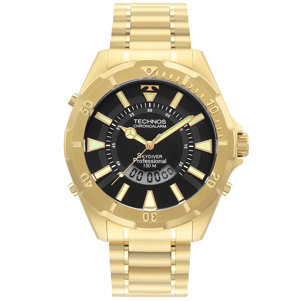 Comprar relógio Technos dourado masculino