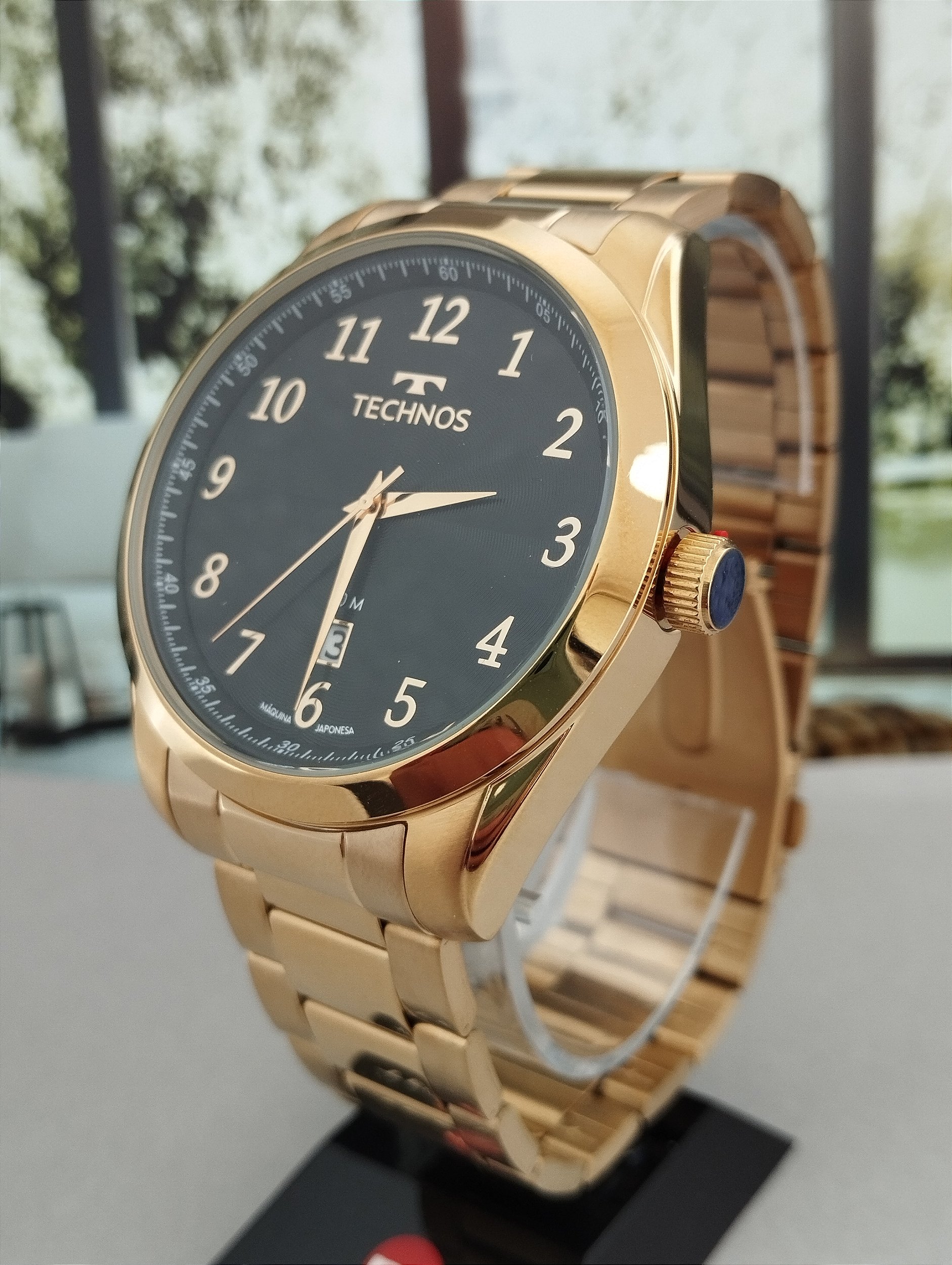 Melhor relógio Technos masculino dourado