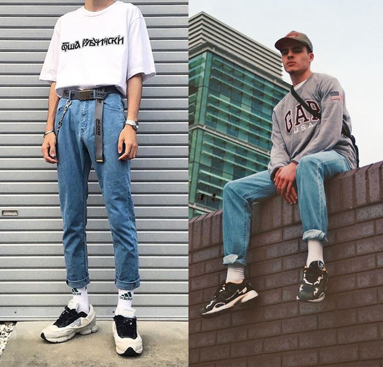 roupas hip hop anos 90 homem