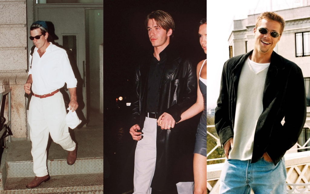 tendências moda masculina retrô