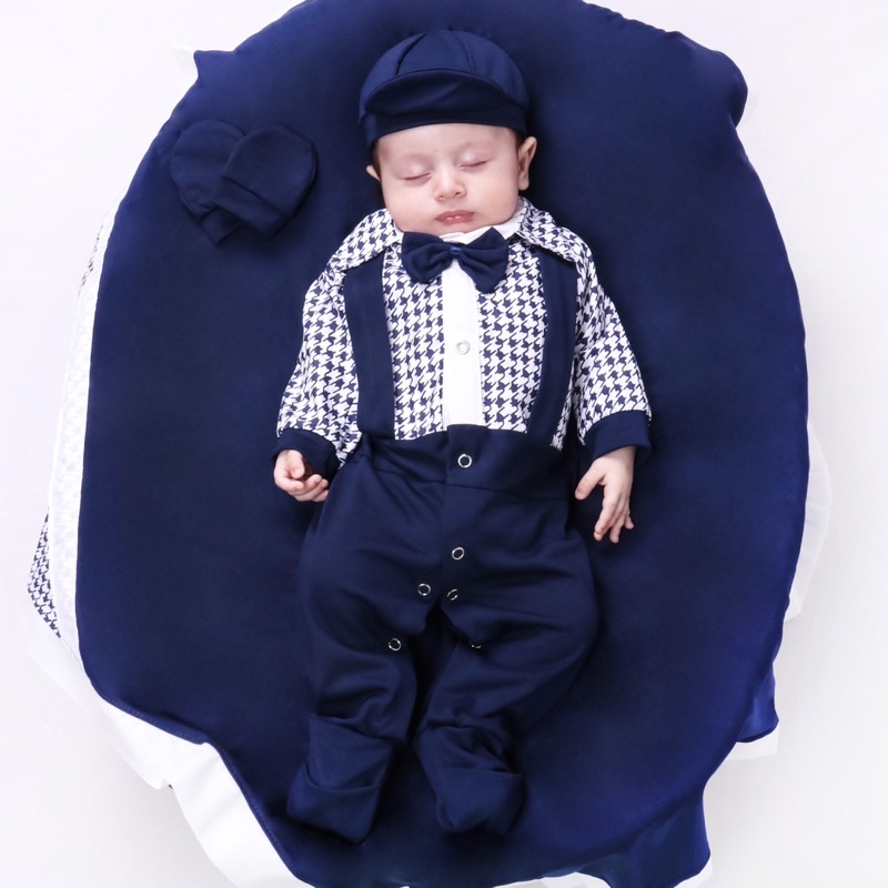 conjunto saida maternidade bebe masculino