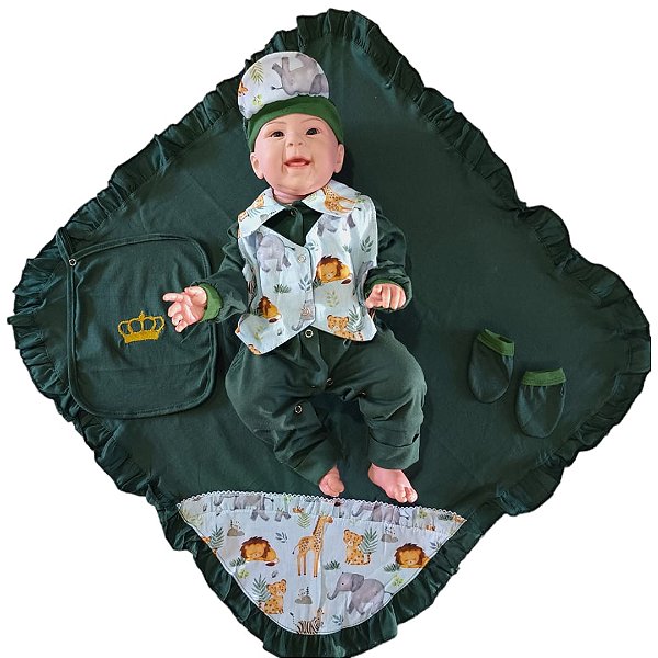 saida maternidade tricot masculino