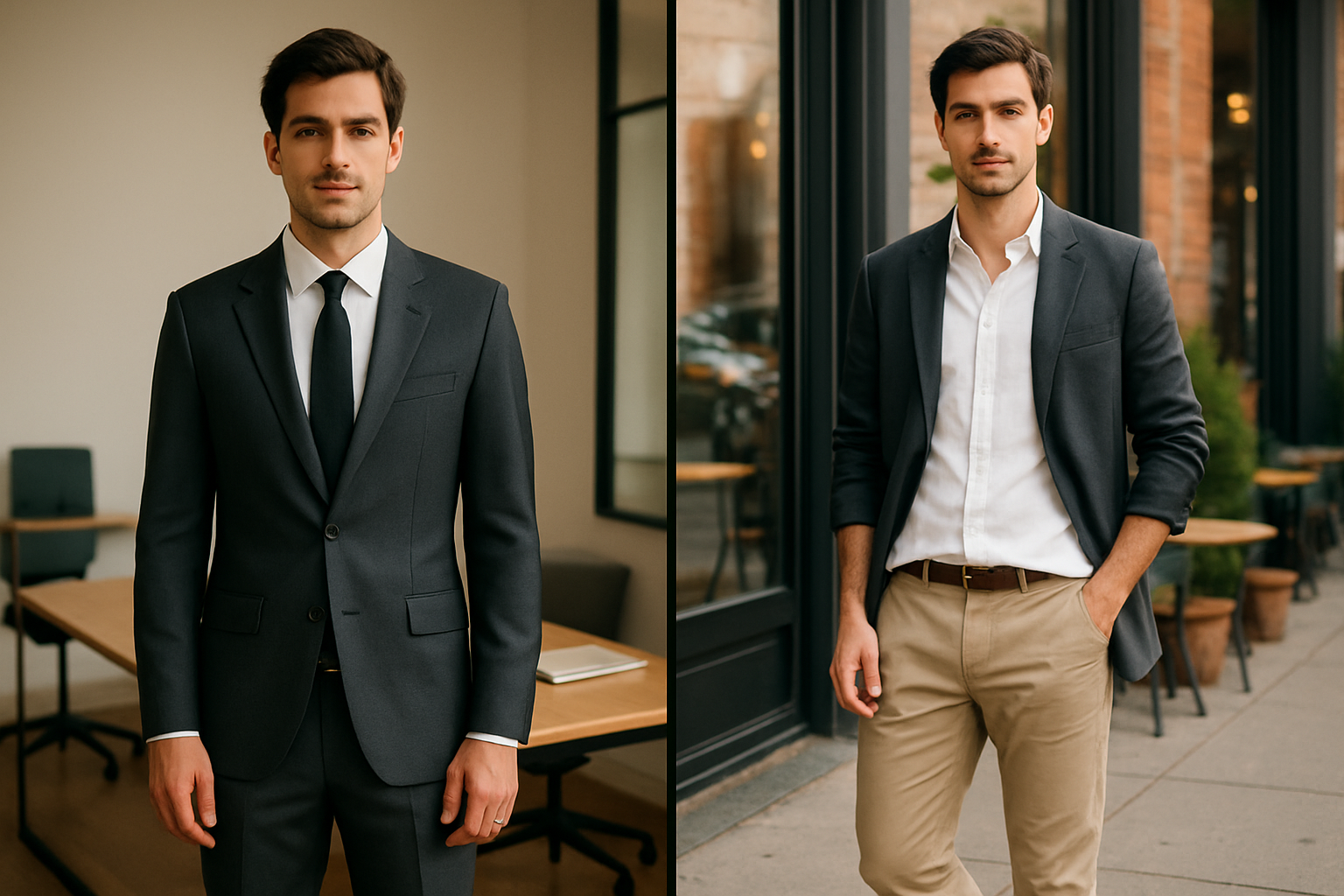 look social casual moderno