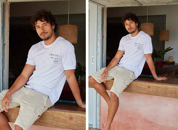 tendências moda praia masculina