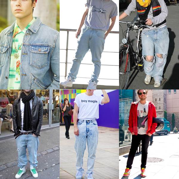 estilo grunge masculino anos 90