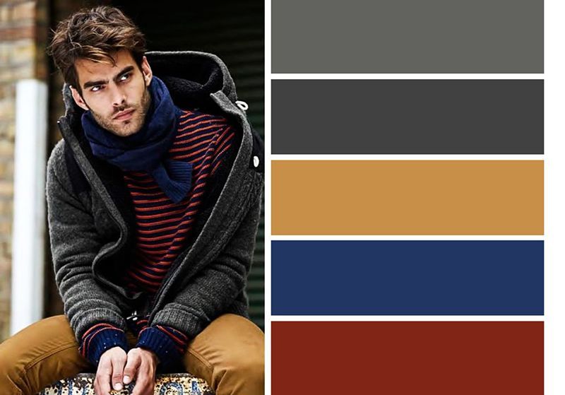 acessórios masculinos tons terrosos