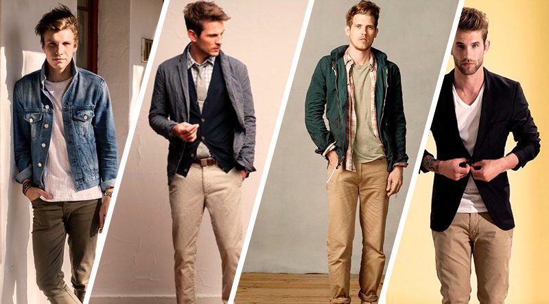 estilo masculino tons de marrom
