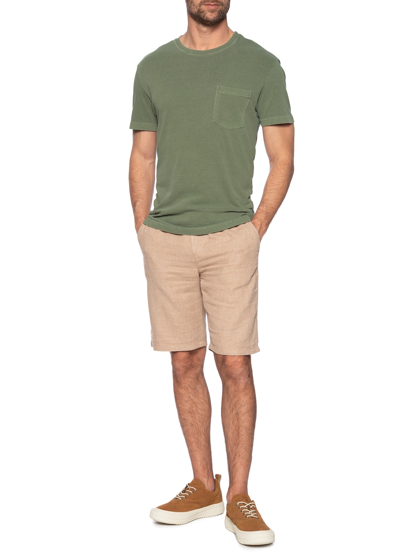 qual sapato combina com bermuda masculina