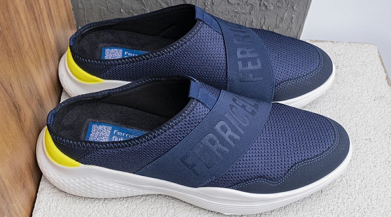 sapato aberto atrás masculino