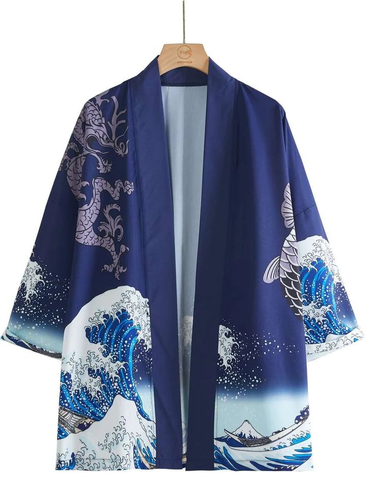 jaqueta kimono masculina