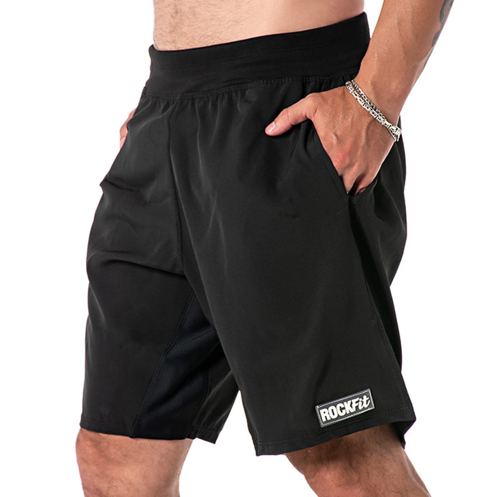 bermuda esportiva masculina com zíper