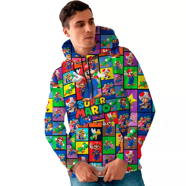 suéter masculino gola alta colorido