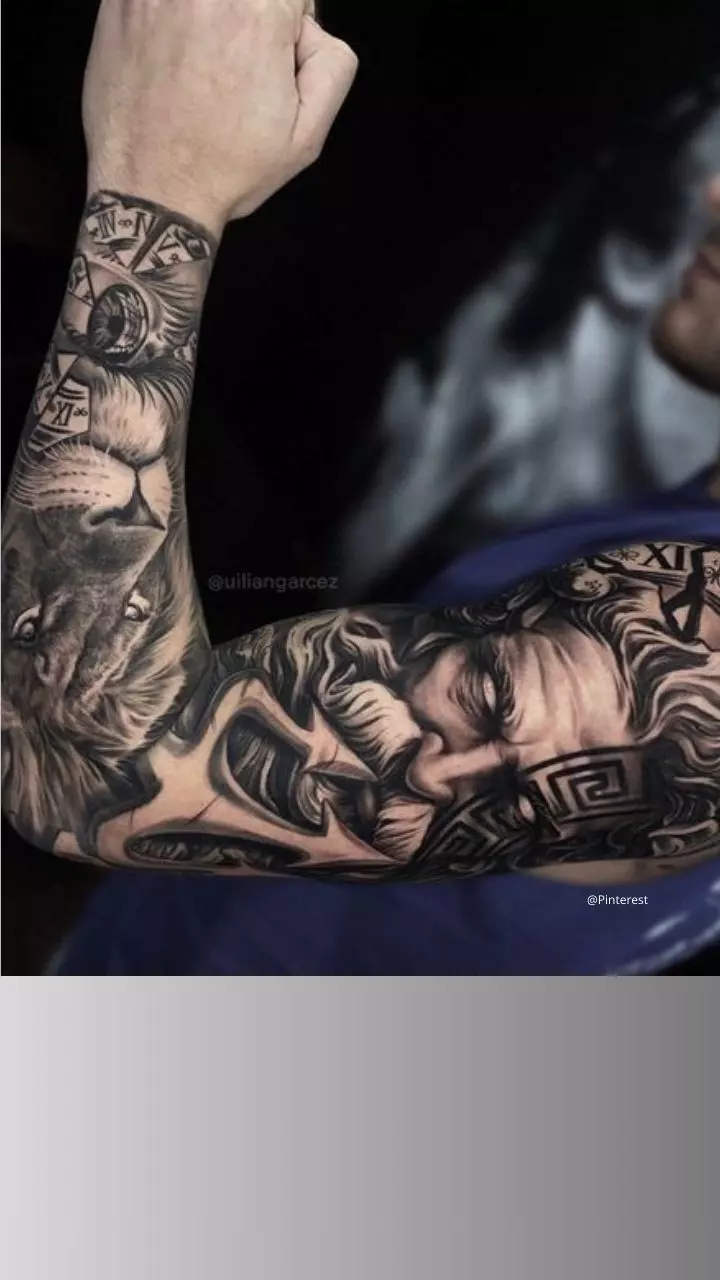 inspiração tatuagem masculina braço completo