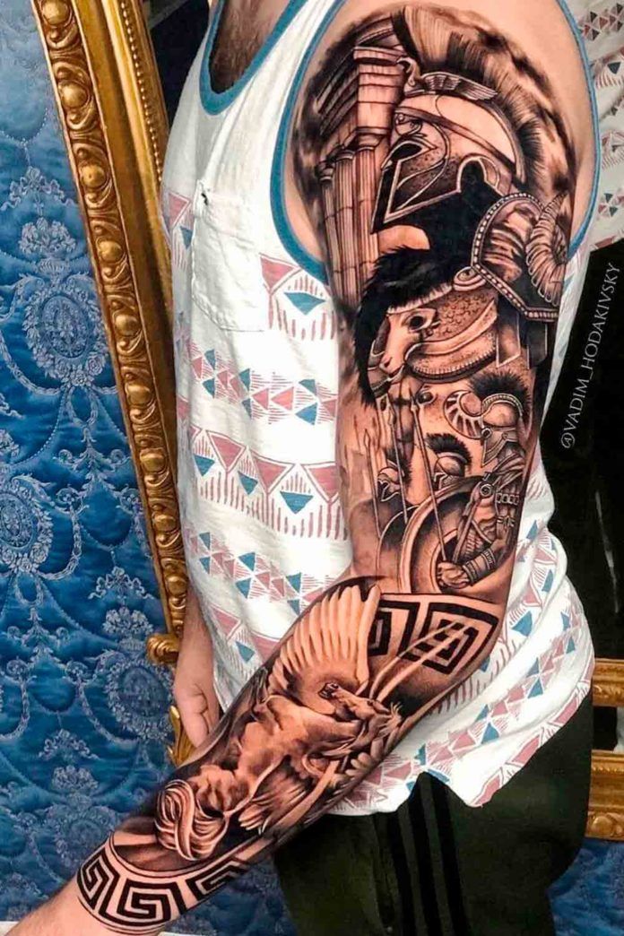 tendências tatuagem braço homem