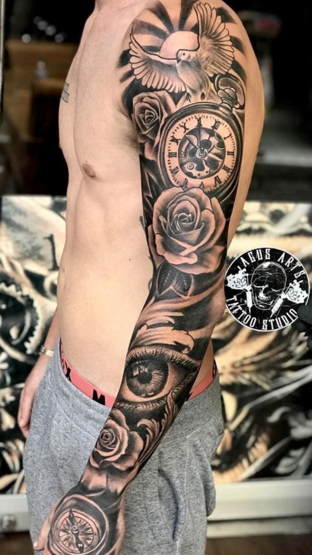 tatuagem antebraço masculino