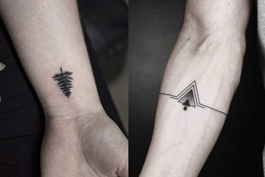 tatuagem masculina discreta