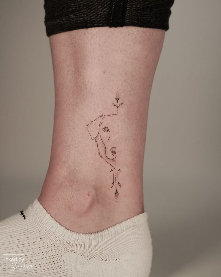 tatuagem geométrica homem